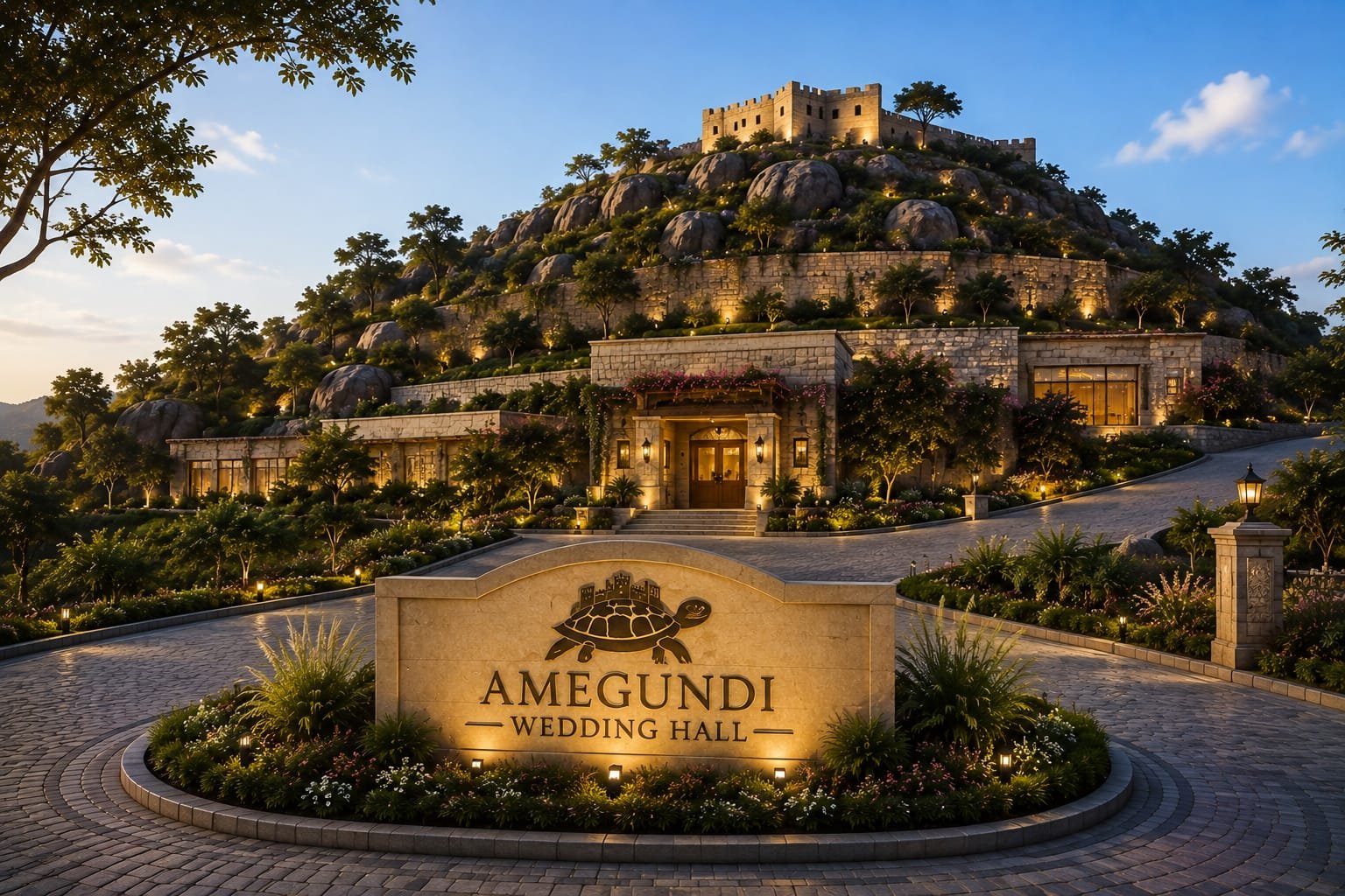 Amegundi Fort hilltop venue